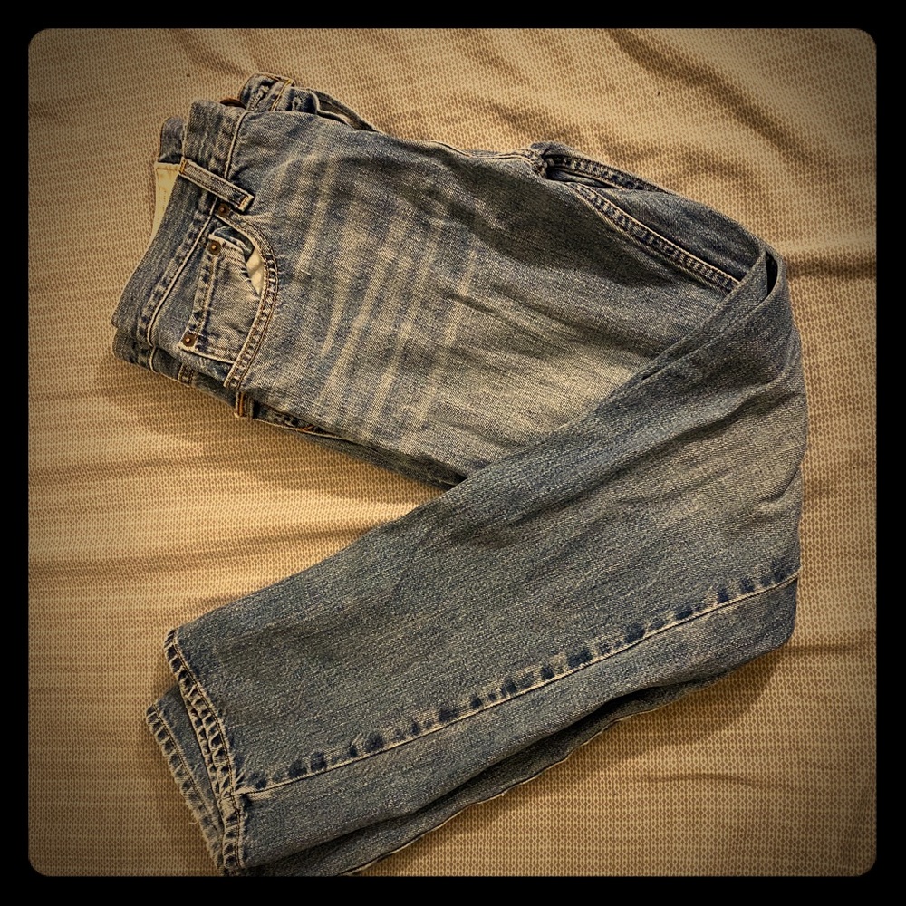 BLUE JEANS, CLASSIC STRAIGHT, 31 X 30, HOLLISTER